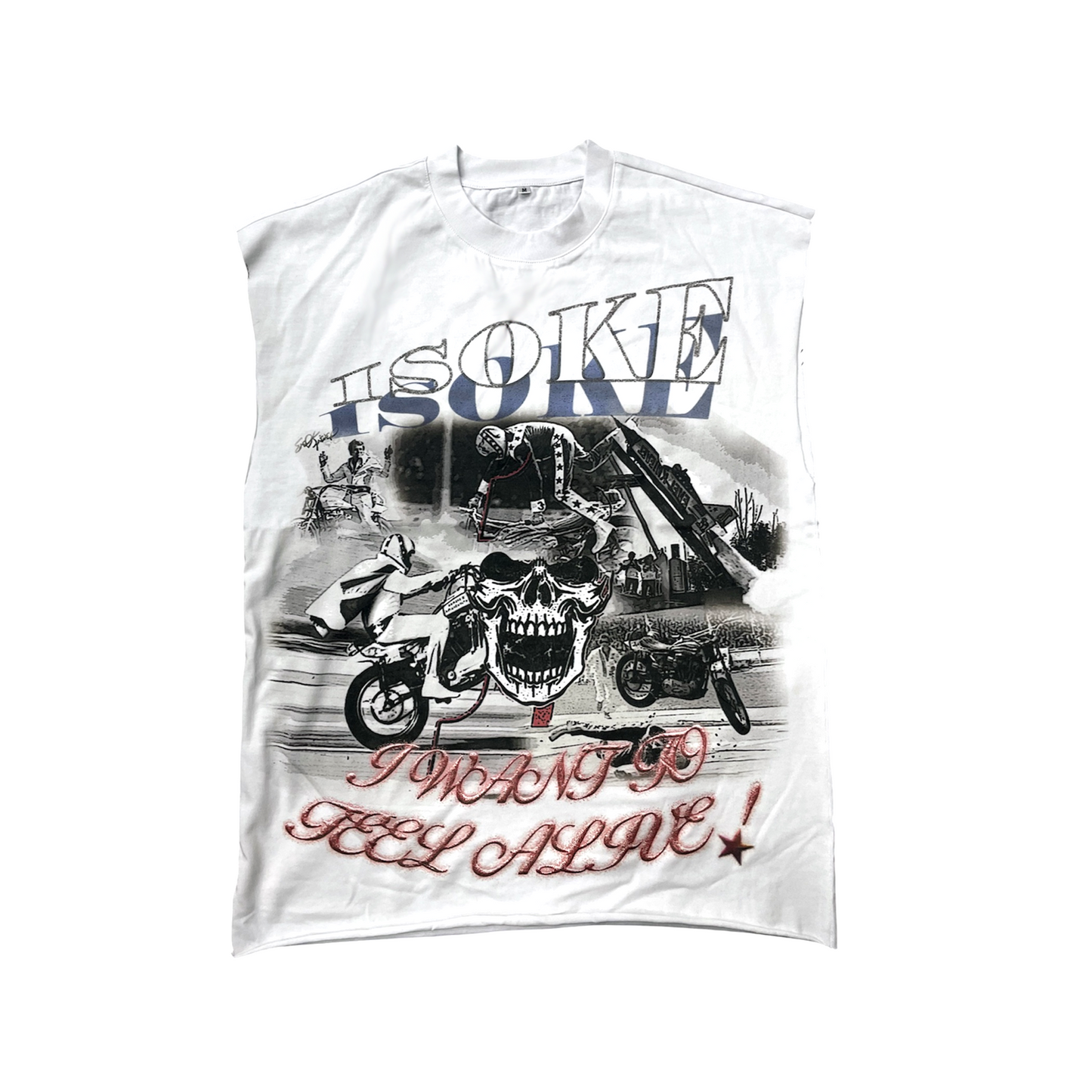 "I WANT TO FEEL ALIVE" Cut Tee
