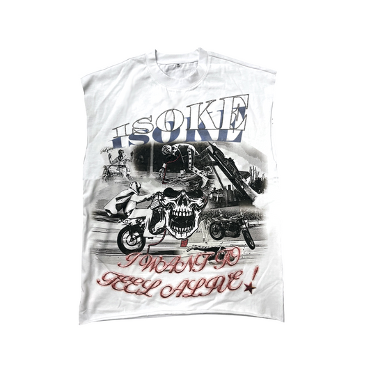 "I WANT TO FEEL ALIVE" Cut Tee